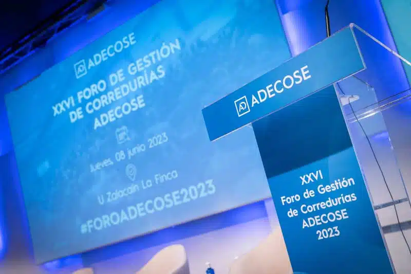 ADECOSE celebra su tradicional XXVI Foro de Gestión de Corredurías y Cena Anual 2023   