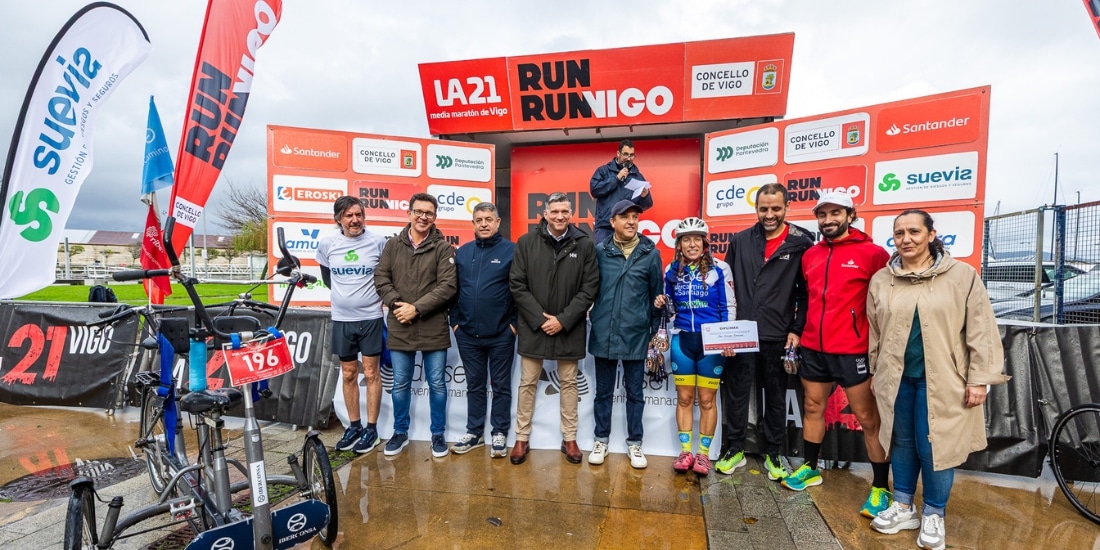 Suevia patrocina La21 Media Maratón de Vigo