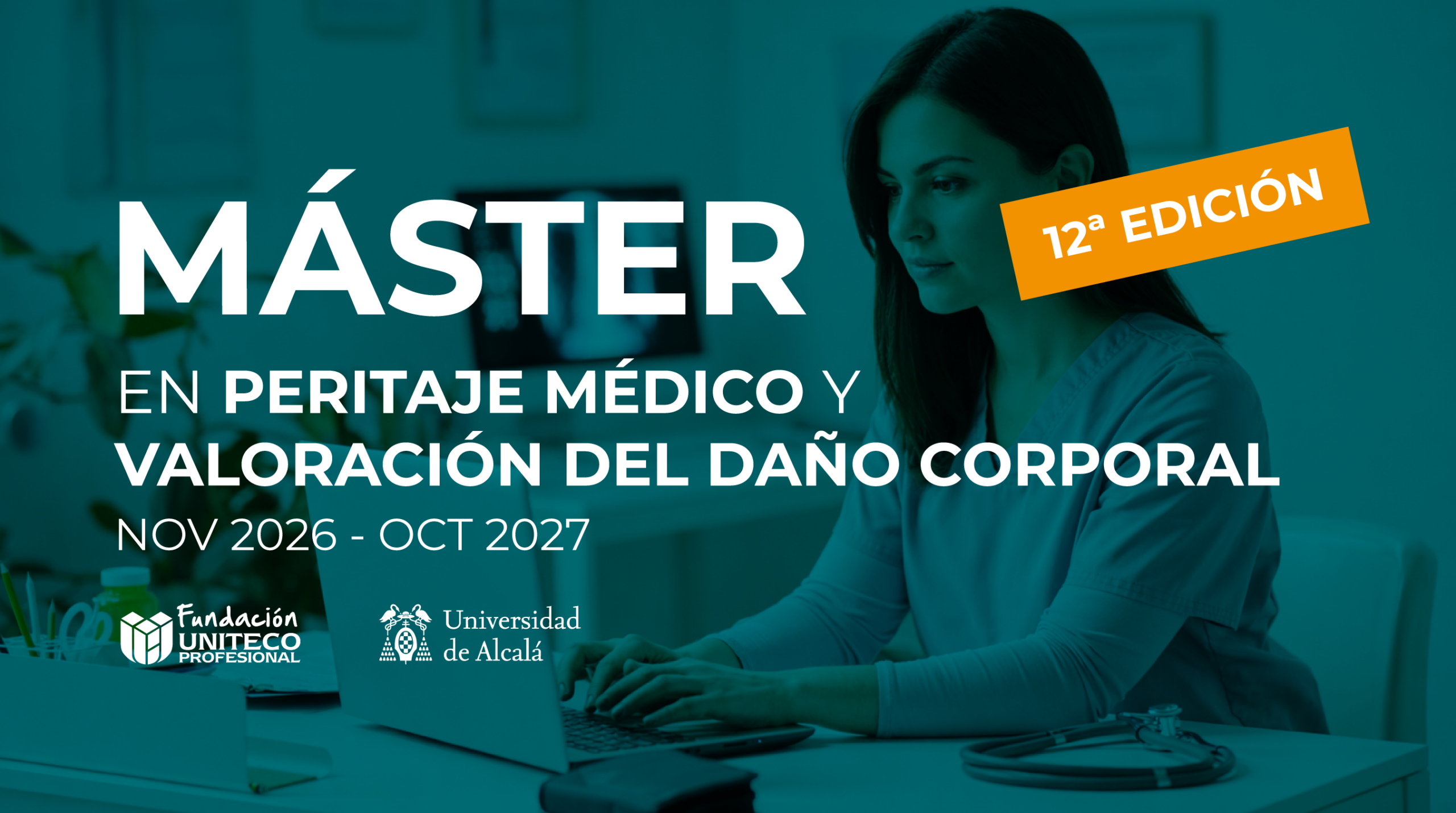 La Universidad de Alcalá abre el plazo de matriculación para la 12ª edición del Máster en Peritaje Médico de Fundación Uniteco